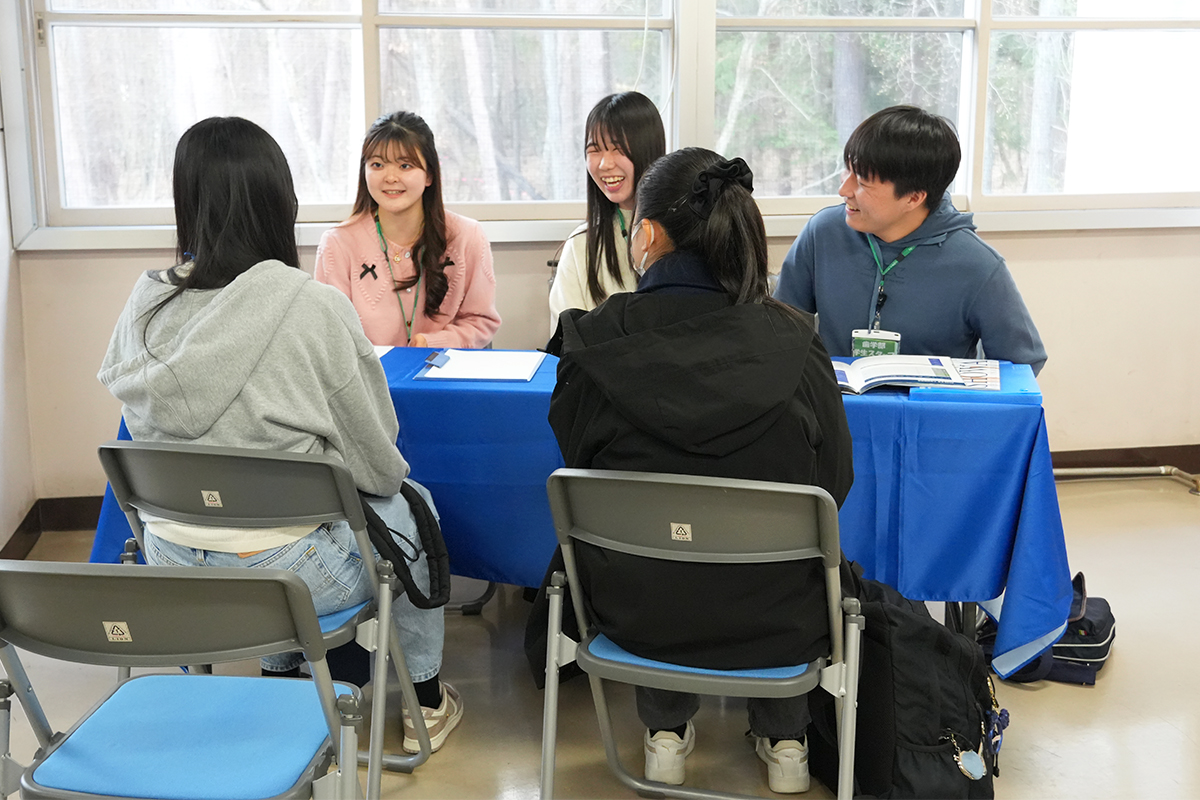 学生とのフリートーク